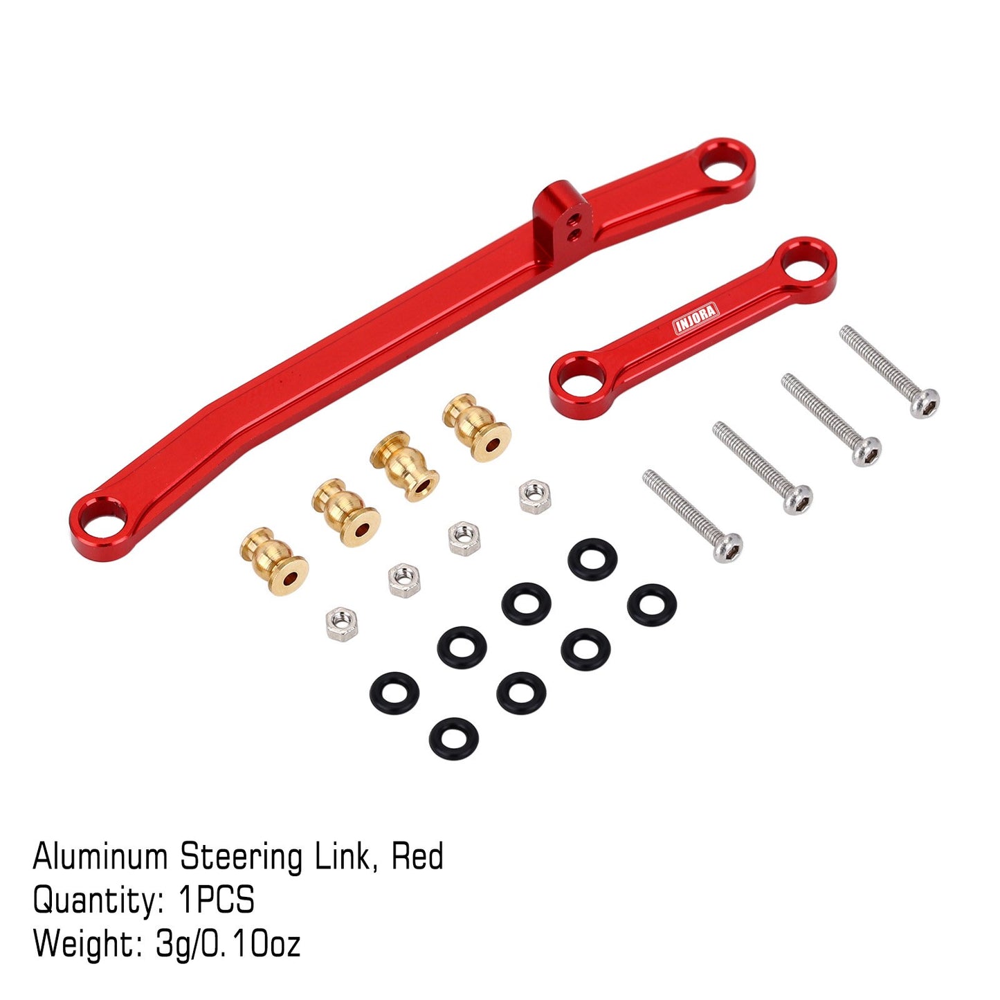 INJORA Contrappeso In Ottone Fuso a snodo Ruota Esagonale Ammortizzatore Copertura Dell'asse Per RC Crawler Auto Assiale SCX24 Parti di Aggiornamento