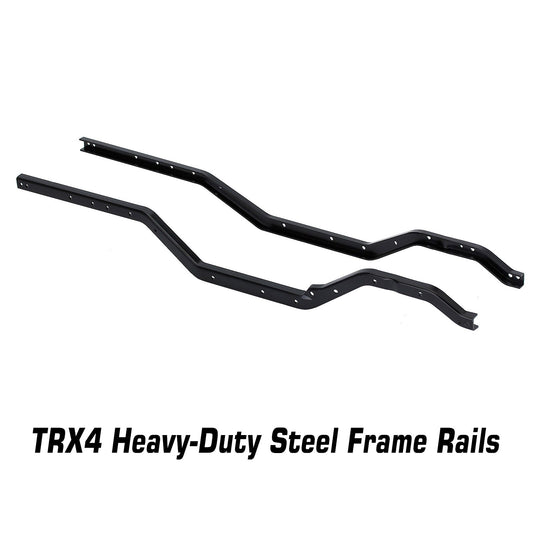 INJORA Heavy Duty Metal Steel Left Right Chassis Rails