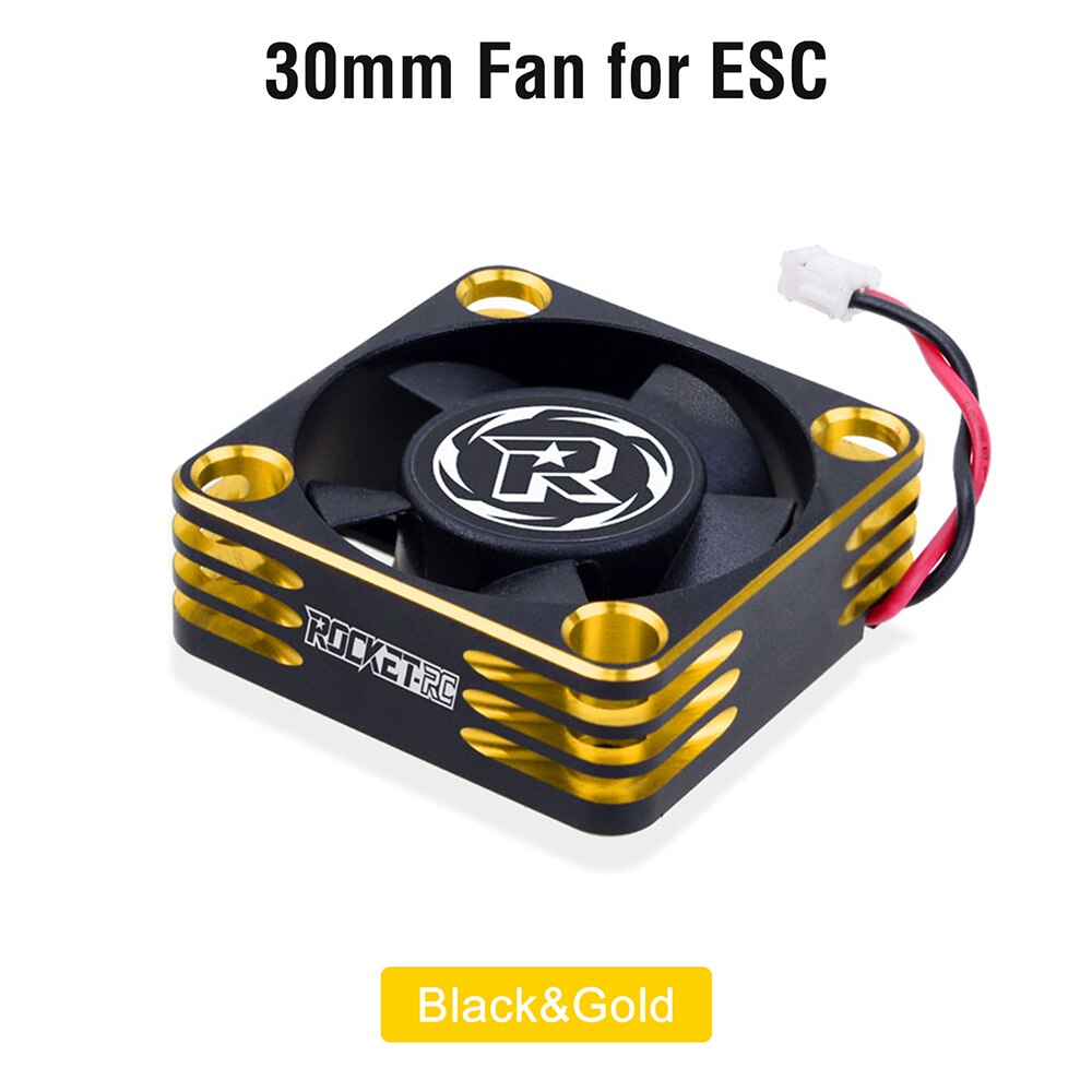 SURPASS HOBBY Metal Motor Cooling Fan 28000RPM Heat Dissipation Cooling Fan for 540 Brushless Motor Small Size Spare Parts