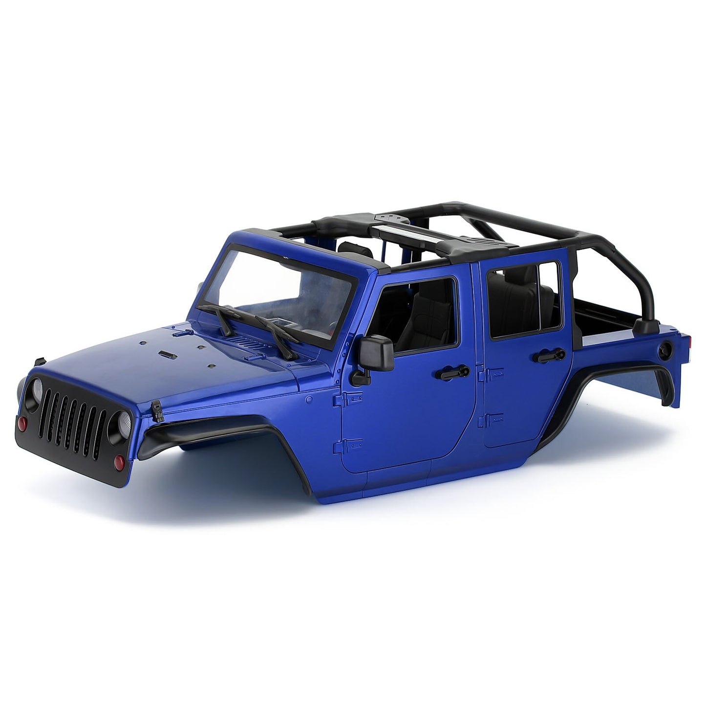 INJORA Unassembled Kit 313mm Wheelbase Convertible Open Car Body Shell for 1/10 RC Crawler Axial SCX10 90046  Jeep Wrangler