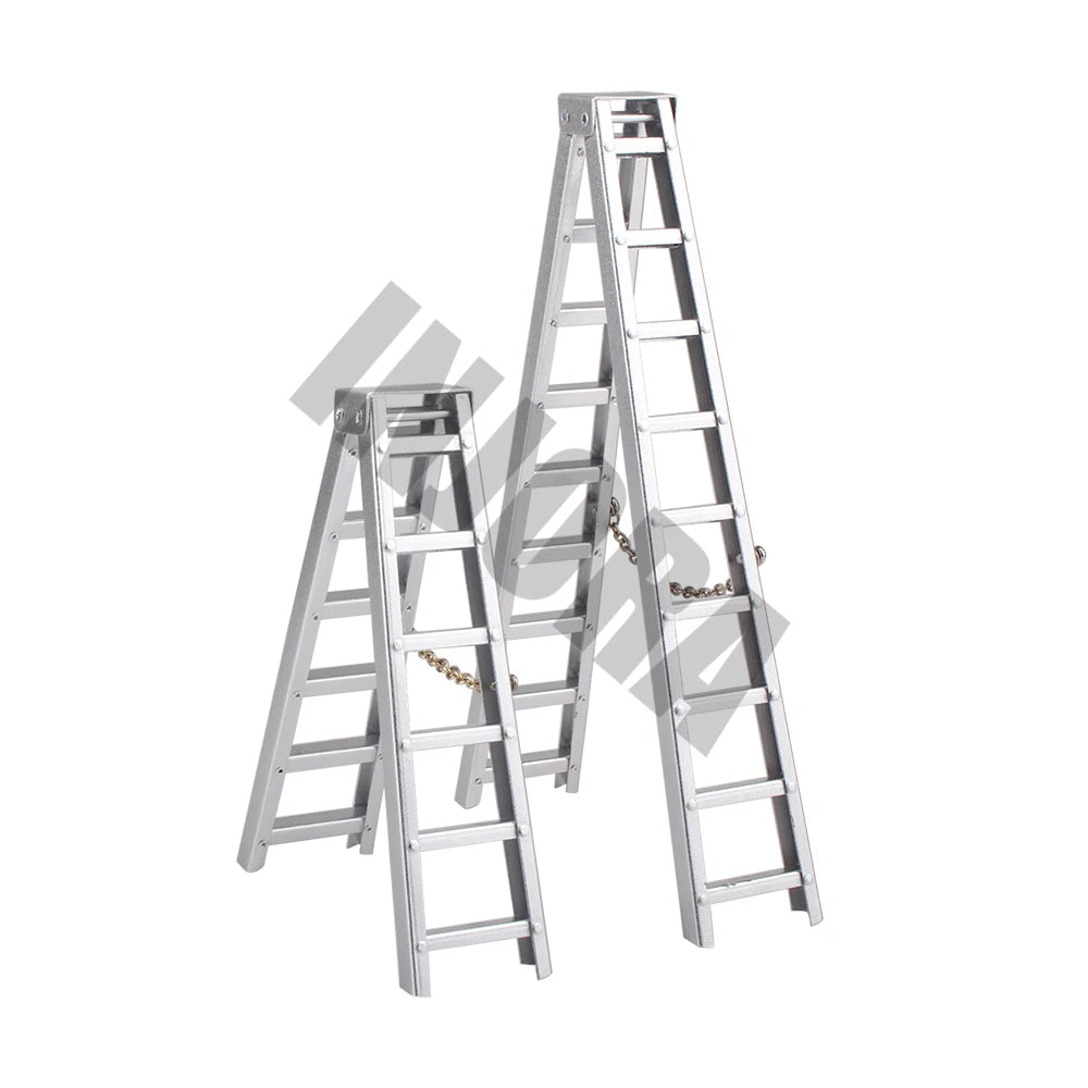 INJORA 100MM 150MM Aluminum Mini Ladder for 1:10 RC Rock Crawler Axial SCX10 90046 TRX-4 Decoration Parts