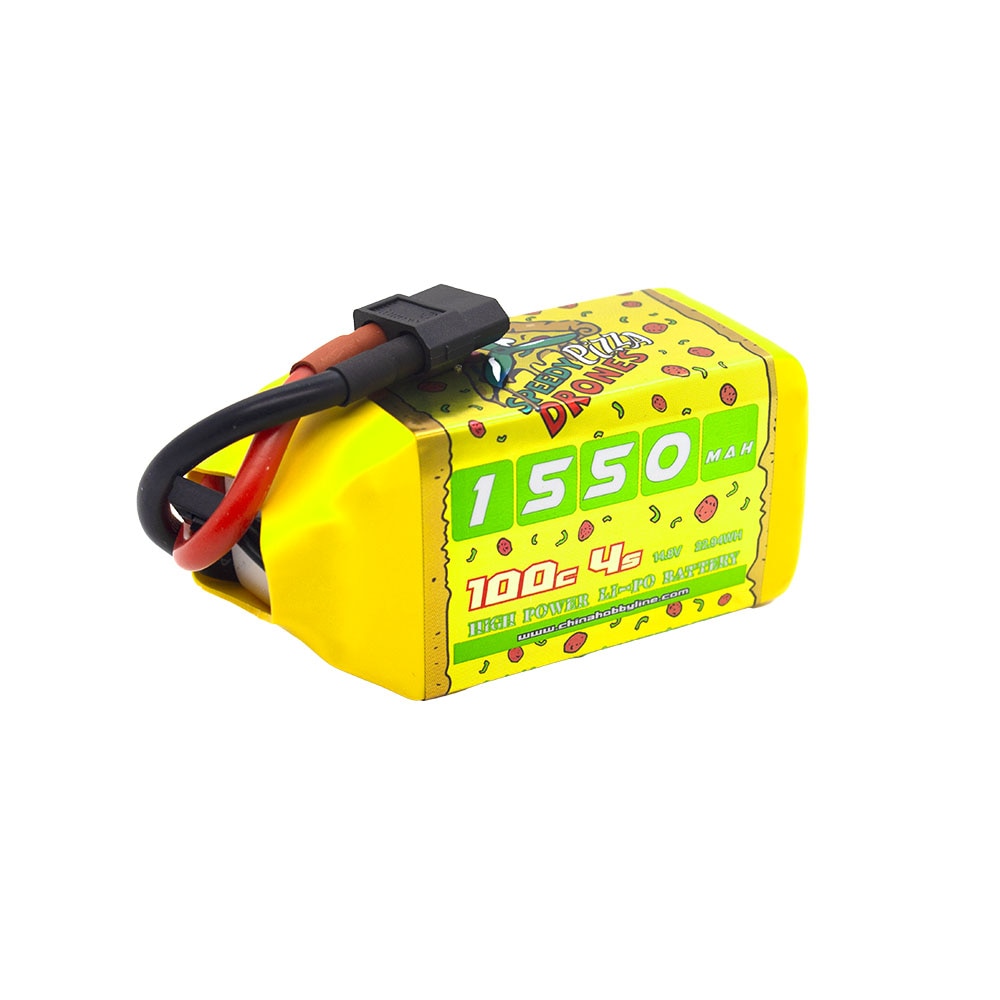 2PCS CNHL 4S 14.8V Lipo Battery 1550mAh 100C With XT60 Plug For RC FPV Drone Quadcopter Airplane Helicopter Racing Hobby Part