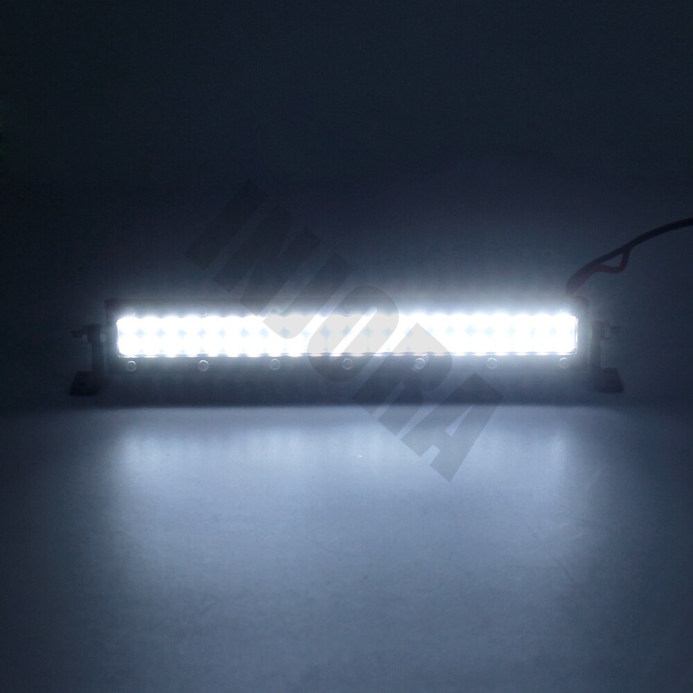 Barra luminosa per lampada da tetto in metallo ad alte prestazioni 44 LED per 1/10 RC Crawler Axial SCX10 D90 TAMIYA CC01 TRX-4 Trx4