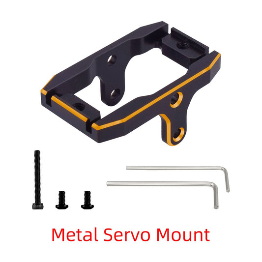 9imod For TRX4M Servo Mount Servo Bracket Metal Upgrades Parts for 1/18 RC Crawler Car Traxxas Bronco Accessories CNC Aluminum