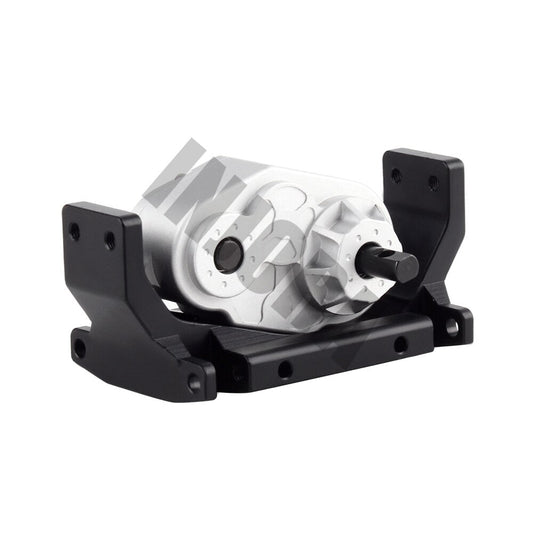 INJORA Metal D90 Gearbox Transfer Case with 72MM Mount for 1/10 RC Crawler Axial SCX10 D90 D110 TF2