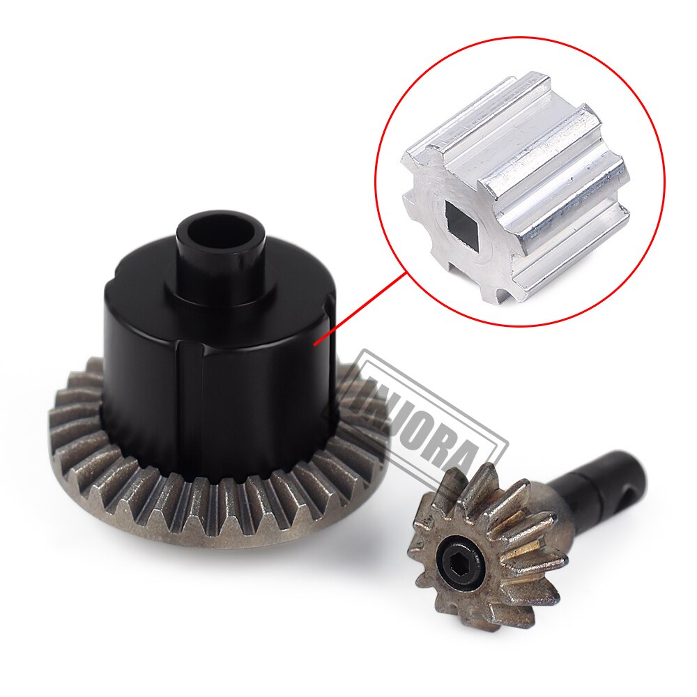 INJORA Metal Axle Dogbone Shaft Gear for 1:10 RC Crawler INJORA 90046 Axle Replacement Parts