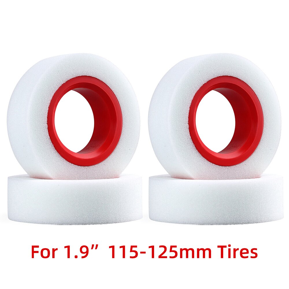 Austar Stage TPE RC Tire Foam 115-125mm 105-110mm Fit 1.9inch Wheel Tires Part for RC Crawler Axial SCX10 90046 Traxxas TRX4