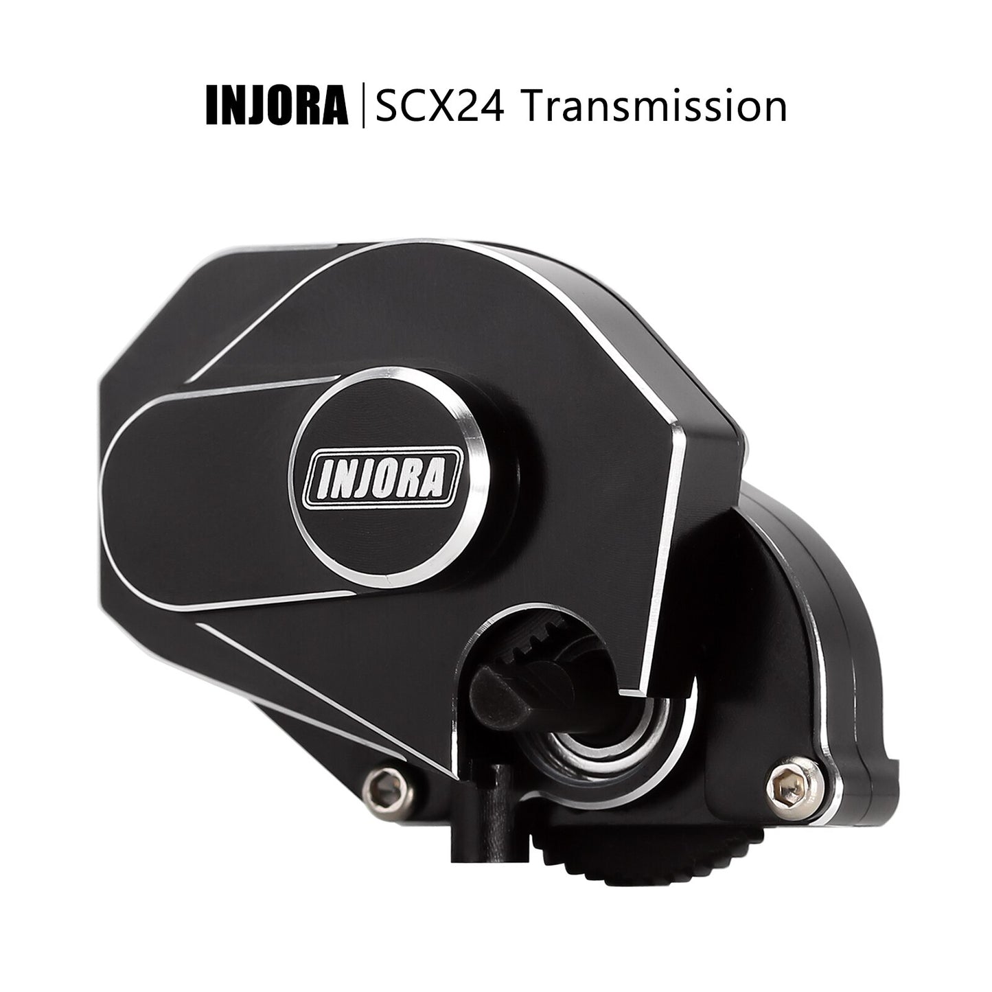 INJORA LCG Koolstofvezel Chassis Kit Frameligger voor 1/24 RC Crawler Axiale SCX24 Deadbolt JLU C10 Bronco Upgrade deel