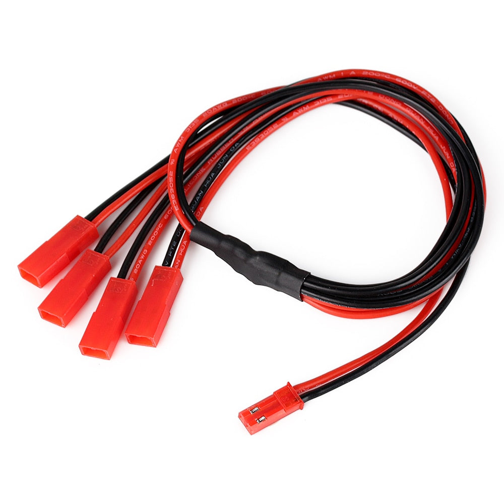 INJORA 1PCS 40cm JST Male to Female Wires Y Cable for RC Car Boat RC Mode Parts