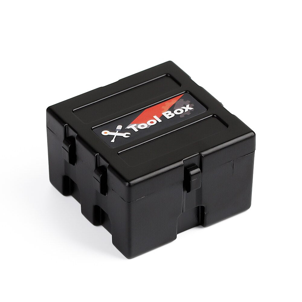 INJORA 5PCS Plastic Simulation Fishing Box Medical Chest Tool Case for 1:10 RC Crawler Car TRX4 TRX6 Axial SCX10 90046 VS4-10