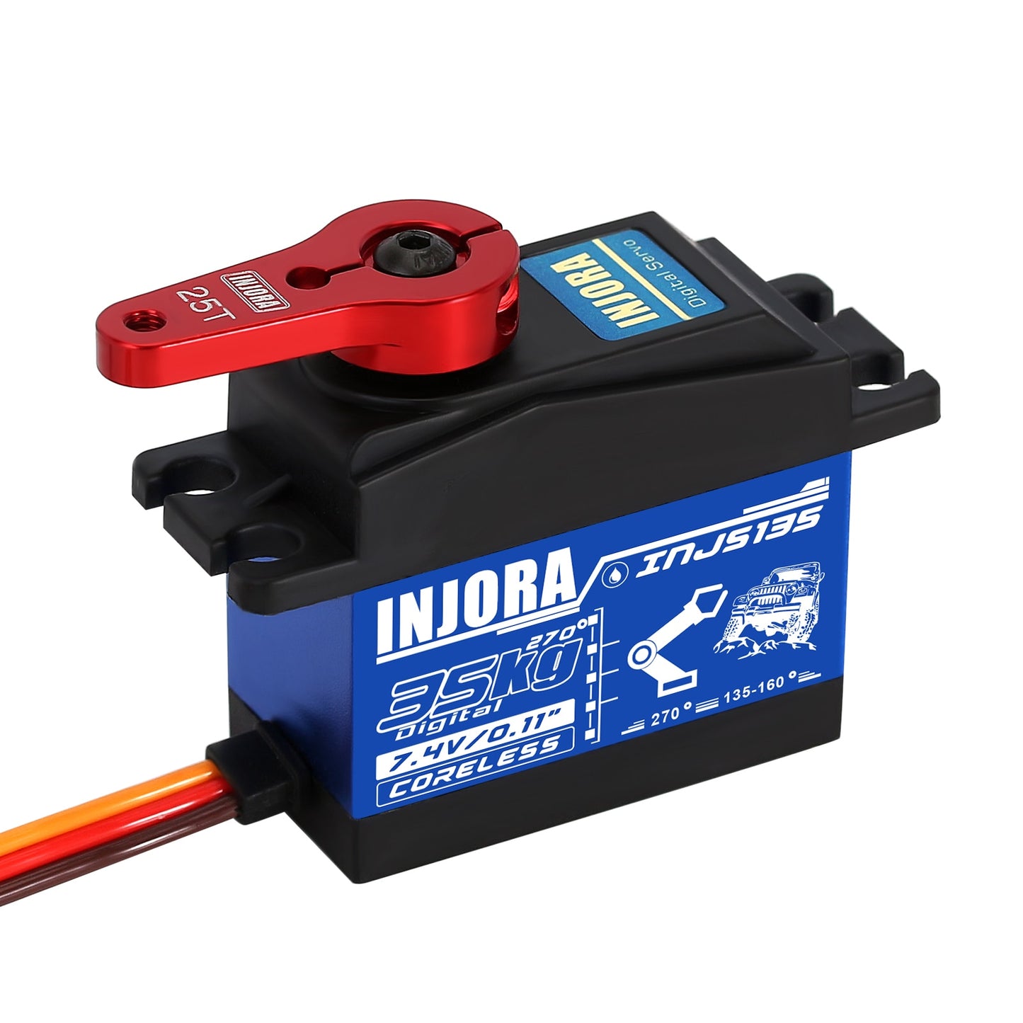 INJORA  35KG Waterproof Large Torque Digital Coreless Servo