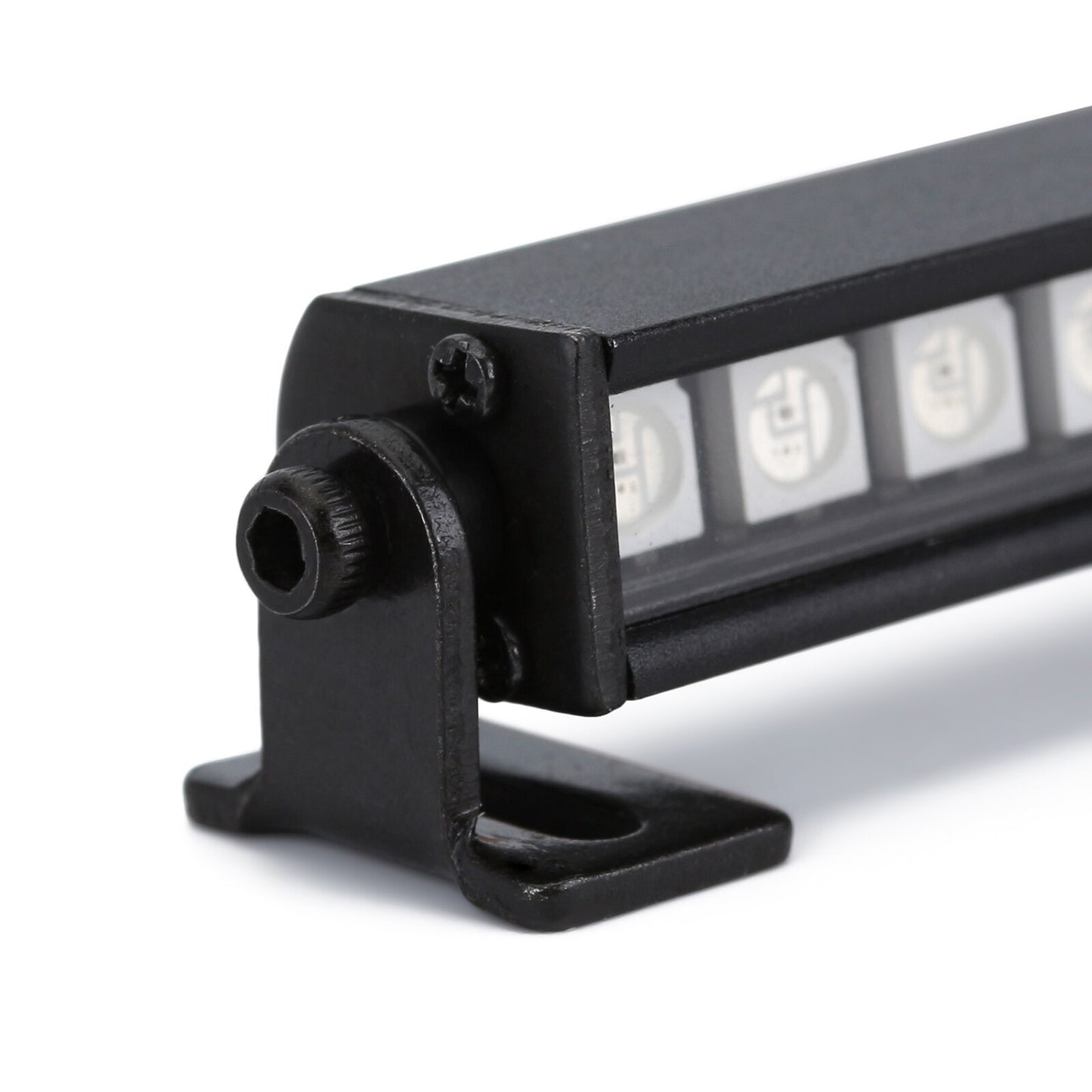 INJORA Metal 16/22LED Multi-Mode Roof Lamp Light Bar for 1/10 RC Crawler Car Axial SCX10 90046 TRX-4