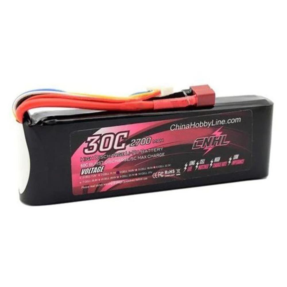 CNHL 2S 4S 7.4V 14.8V Lipo Battery 2700mAh 30C 40C WithT/Dean Plug RC Car Airplane Truck Vehicle Buggy