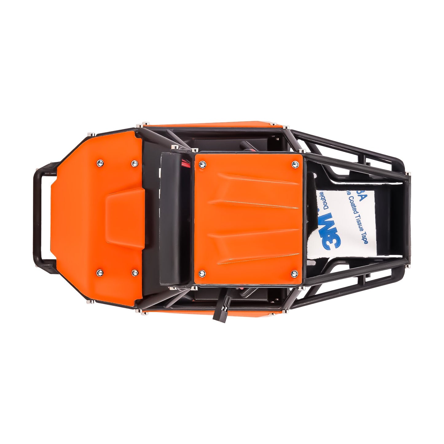 INJORA Nylon Rock Buggy Body Shell Kit telaio per 1/24 RC Crawler Car Axial SCX24 C10 JEEP JLU Bronco Parti di aggiornamento