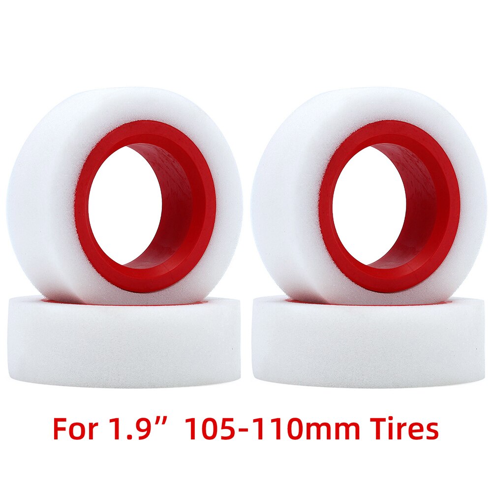 Austar Stage TPE RC Tire Foam 115-125mm 105-110mm Fit 1.9inch Wheel Tires Part for RC Crawler Axial SCX10 90046 Traxxas TRX4