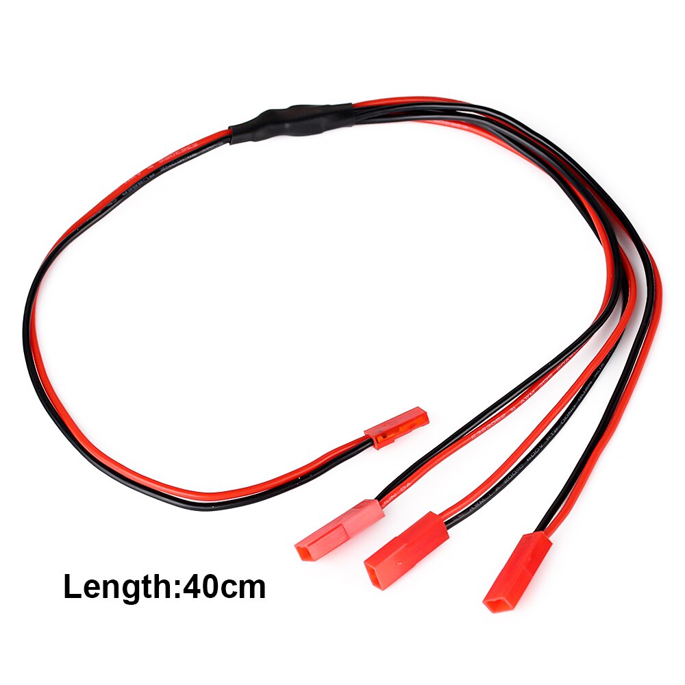 INJORA 1PCS 40cm JST Male to Female Wires Y Cable for RC Car Boat RC Mode Parts