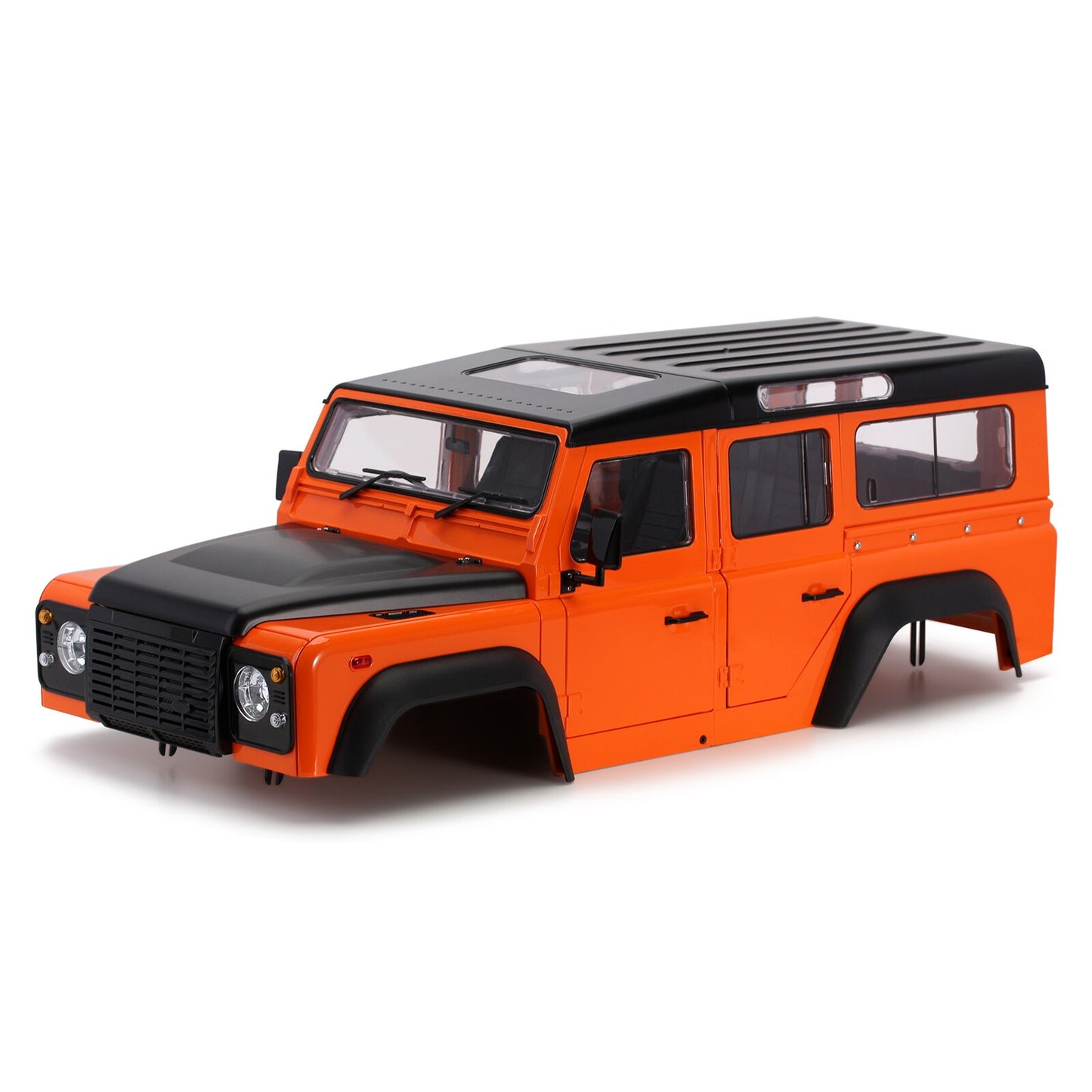 INJORA Carrozzeria Defender in plastica dura 313 mm passo 12,3 pollici D110 per auto cingolata 1/10 RC TRX4 Axial SCX10 90046