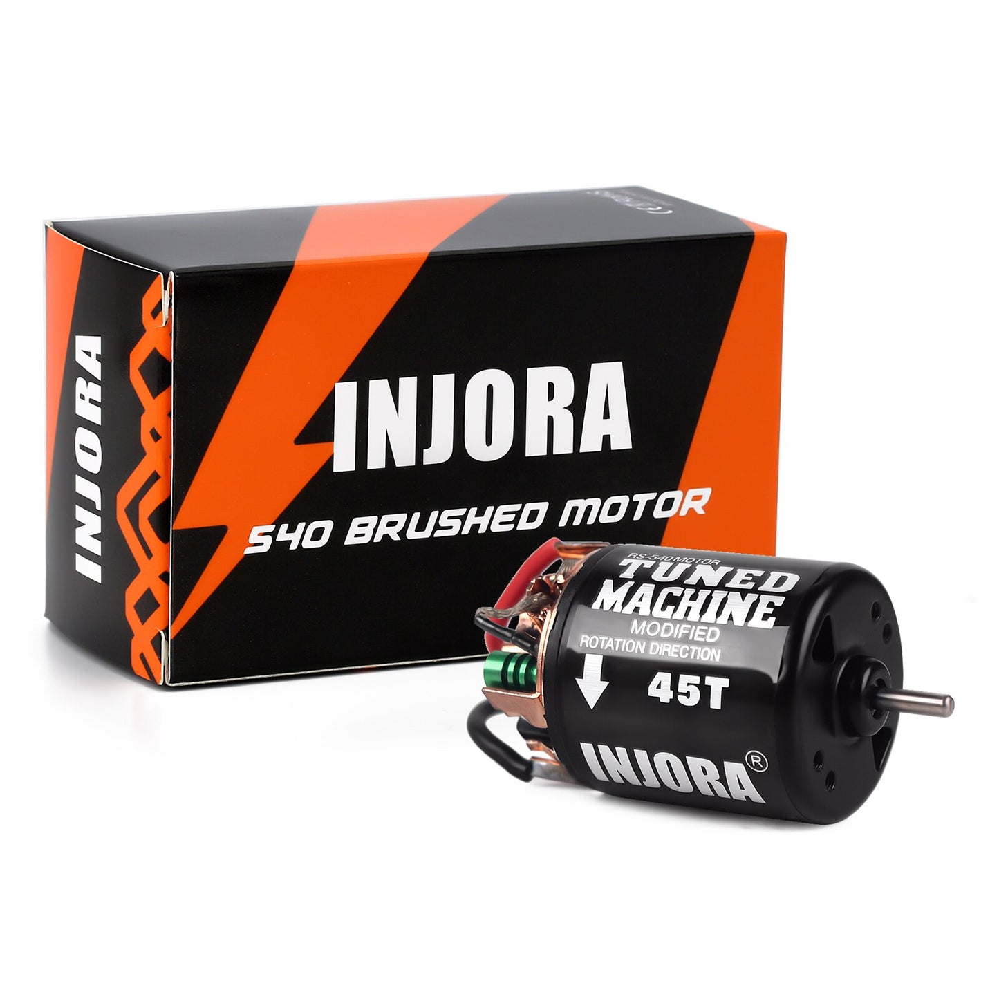 INJORA RC Auto 35/45/55T Brushed Motor Waterdicht ESC Speed ​​Controller voor 1:10 RC Crawler SCX10 AXI03007 90046 TRX4 D90