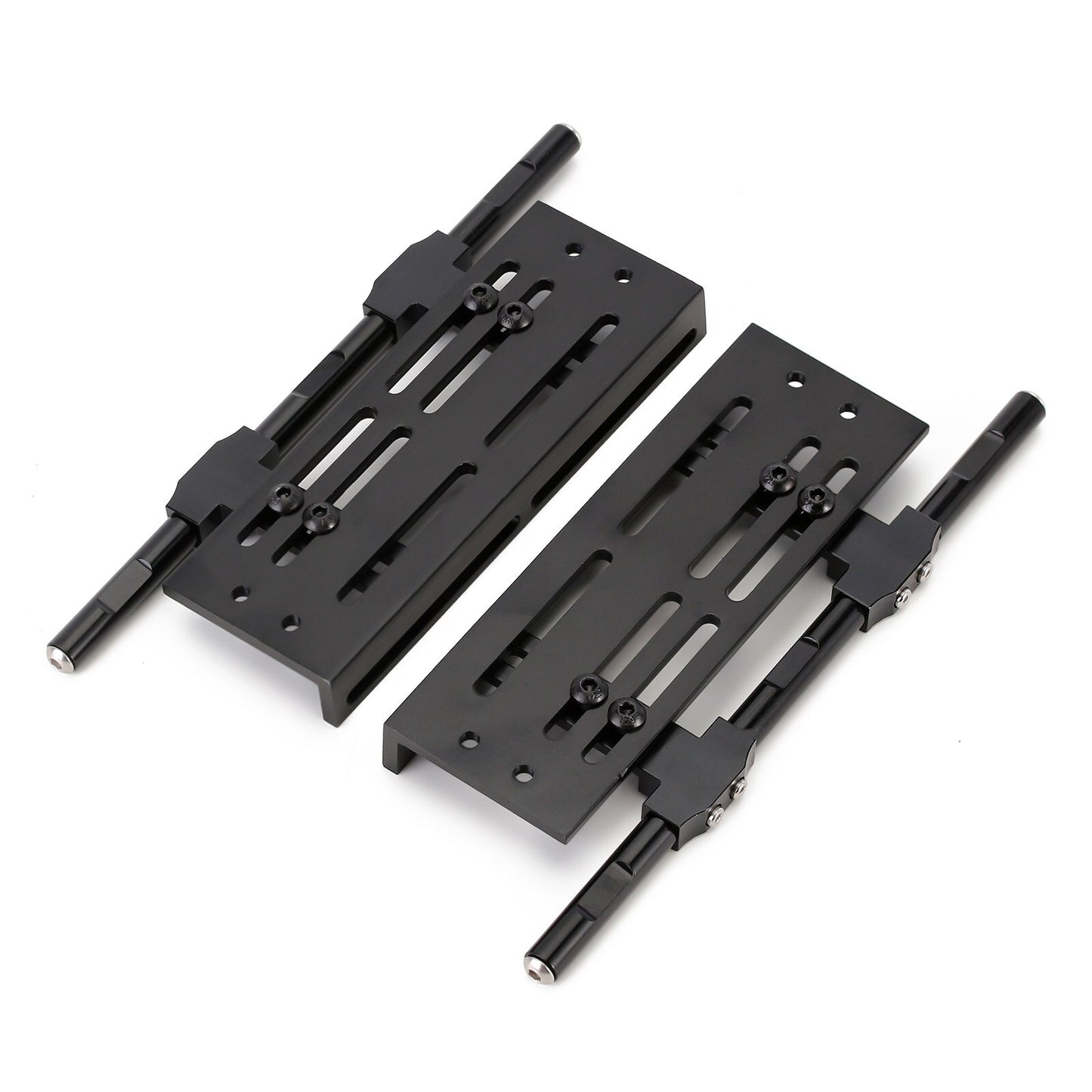 INJORA 2PCS Rock Sliders Metal Pedal for 1:10 RC Crawler Car Axial SCX10 90046 TRX4 Upgrade Parts
