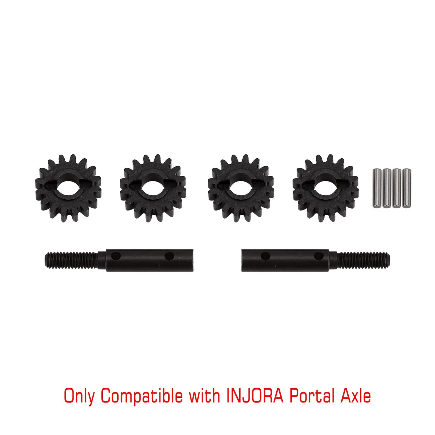 INJORA Metal CVD Dogbone Shaft Axle Gears