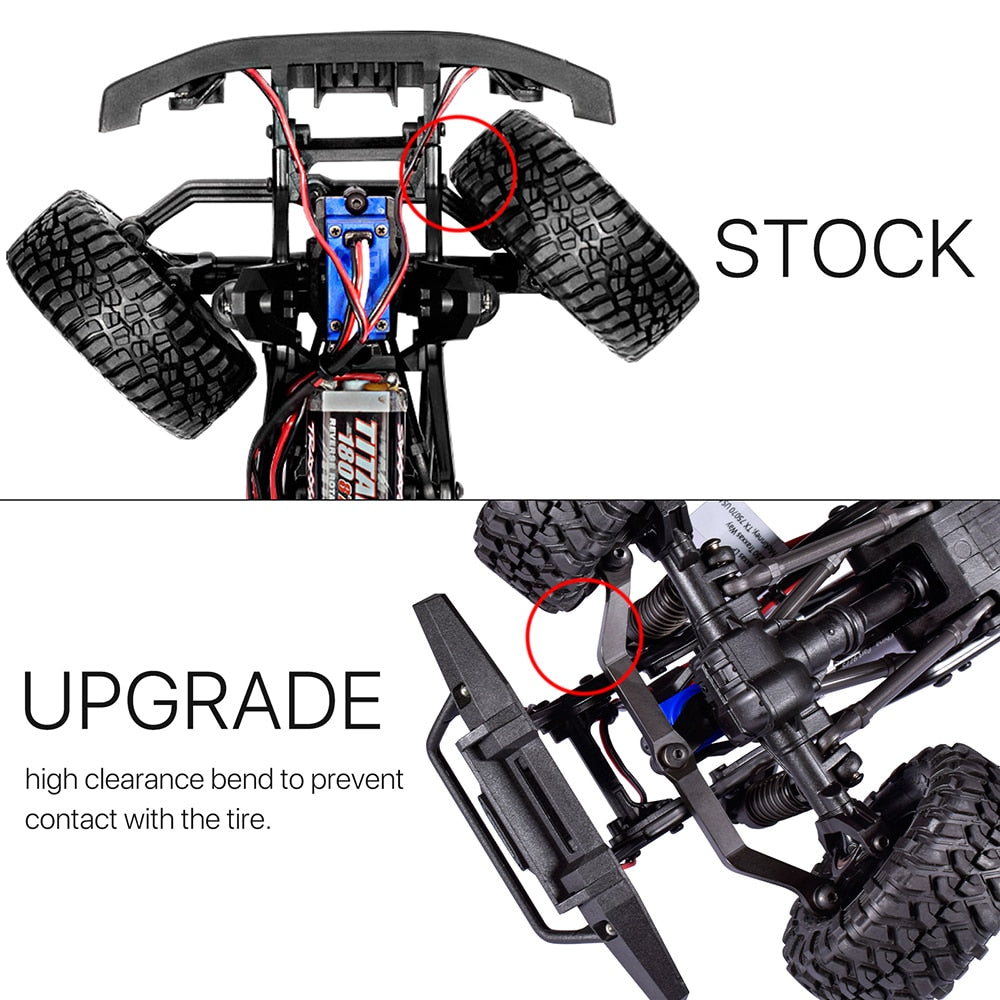 9imod Per Aggiornamenti TRX4M Servo Mount Collegamento Sterzo 25t Servo Corno Servo Staffa Parti Metalliche Per Traxxas TRX4M 1/18 RC Auto