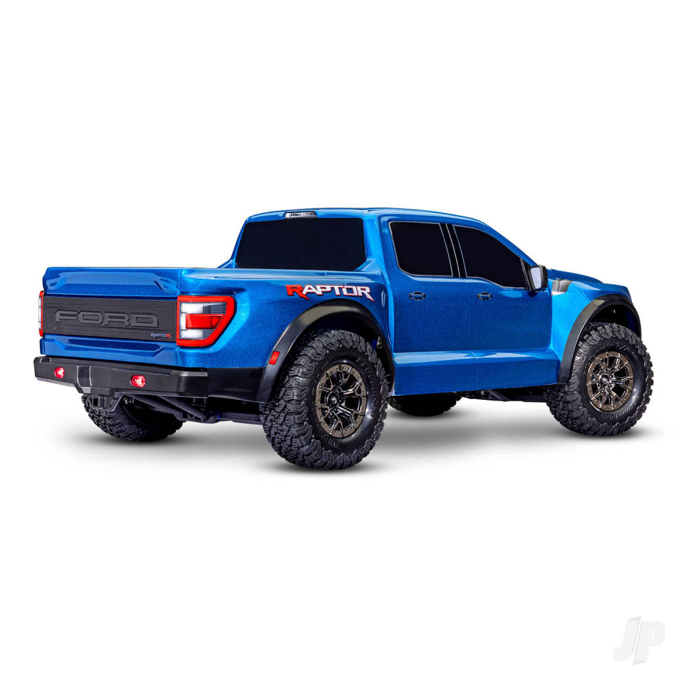 Traxxas Ford Raptor R 1:10 Pro Scale 4WD Brushless Replica camion, BLU TRX101076-4-BLUE (stock ombra) 