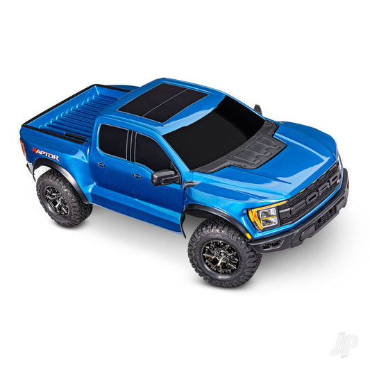 Traxxas Ford Raptor R 1:10 Pro Scale 4WD Brushless Replica Truck, BLUE  TRX101076-4-BLUE (shadow stock)