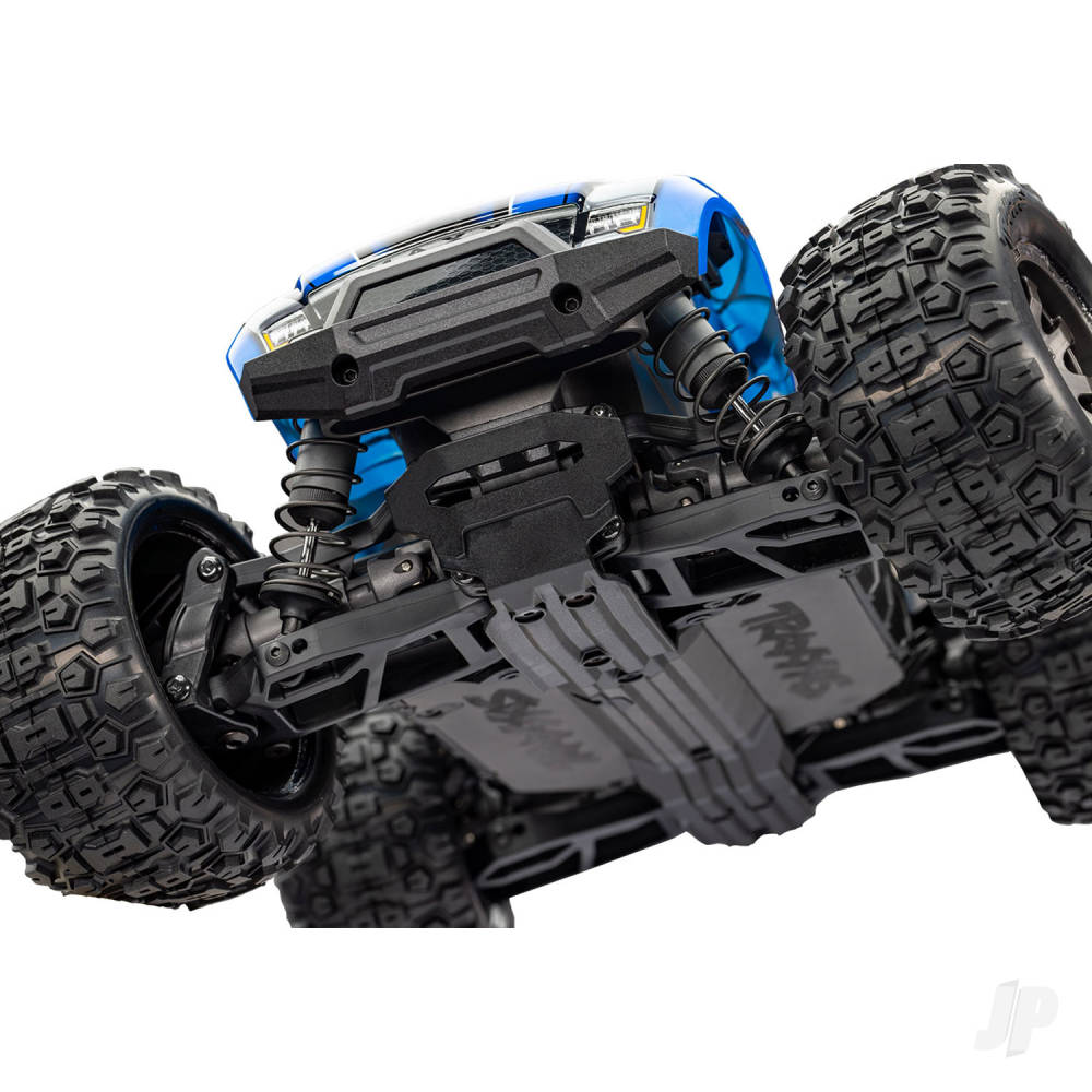 TRAXXAS Mini Maxx BL-2S 4WD RTR Monster Truck, Blue  TRX107154-1-BLUE