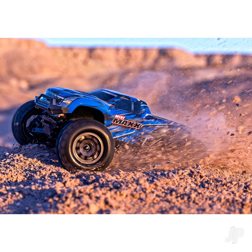 TRAXXAS Mini Maxx BL-2S 4WD RTR Monster Truck, ORANGE  TRX107154-1-ORNG