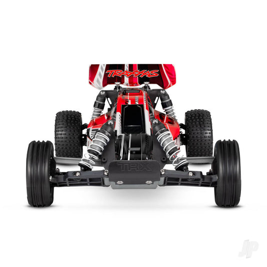 TRAXXAS Bandit 1:10 2WD RTR Electric Off-Road Buggy, Red (+ TQ 2-ch, XL-5, Titan 550, 7-Cell NiMH, USB-C) SHADOW STOCK TRX24054-8-RED