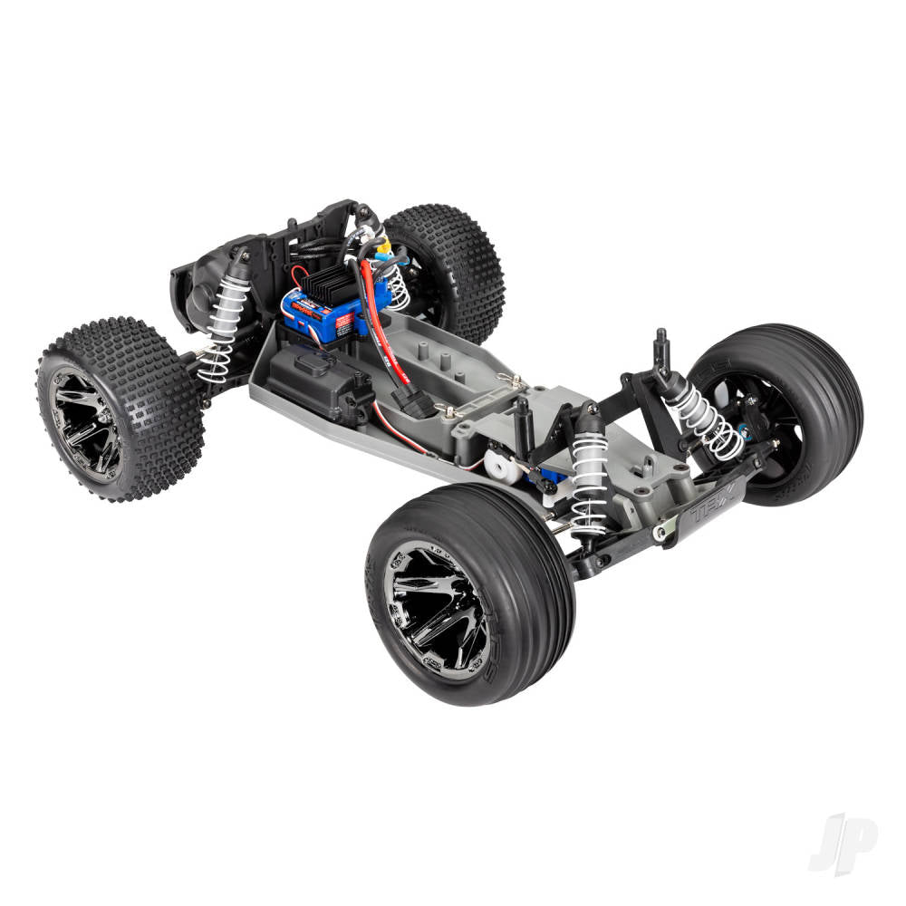 TRAXXAS Red Rustler VXL 1:10 2WD RTR Brushless Electric Stadium Truck  TRX37076-74-RED  (shadow stock)