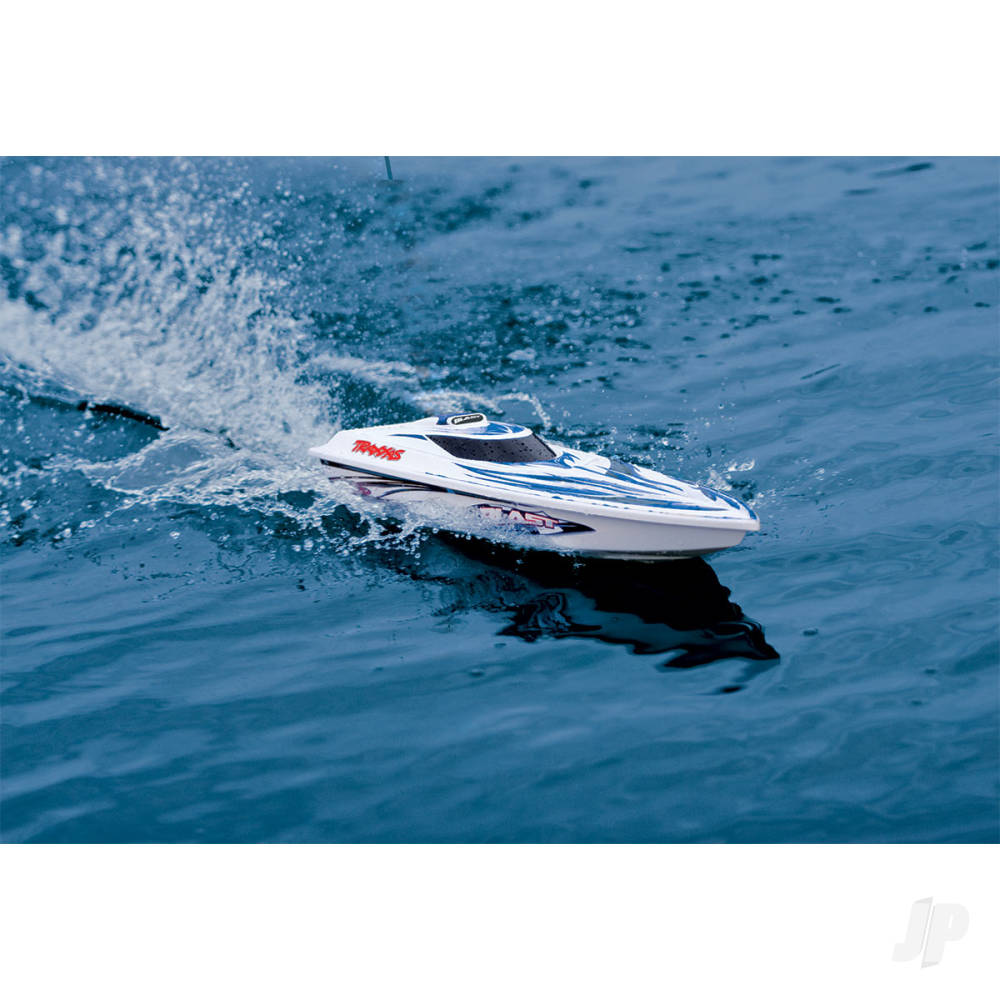TRAXXAS Orange Blast 1:10 High Performance Race Boat TRX38104-1-ORNG (leveranciersvoorraad - beschikbaar op bestelling) 