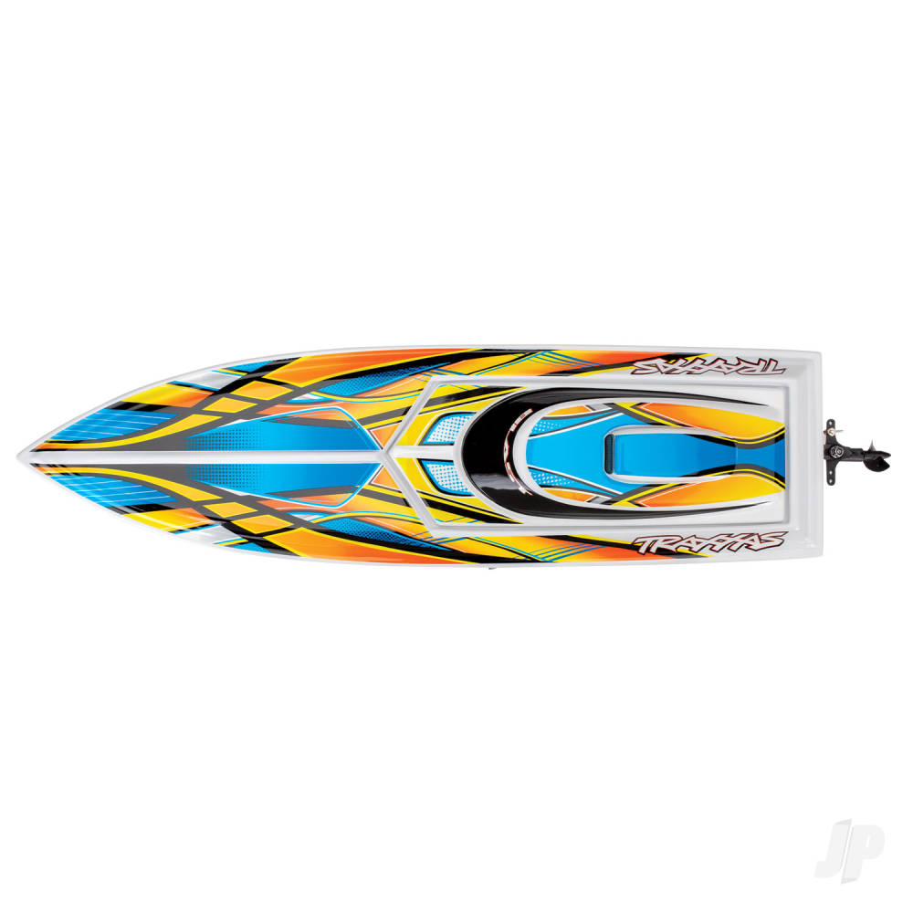 TRAXXAS Orange Blast 1:10 High Performance Race Boat TRX38104-1-ORNG  (supplier stock - available to order)