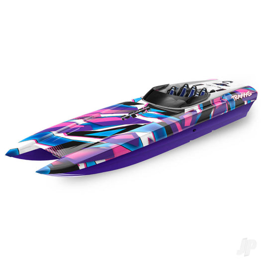 TRAXXAS DCB M41 Widebody 1:10 40in Brushless Electric Catamaran Race Boat, Purple  TRX57046-4-PRPL (Supplier stock - available to order)