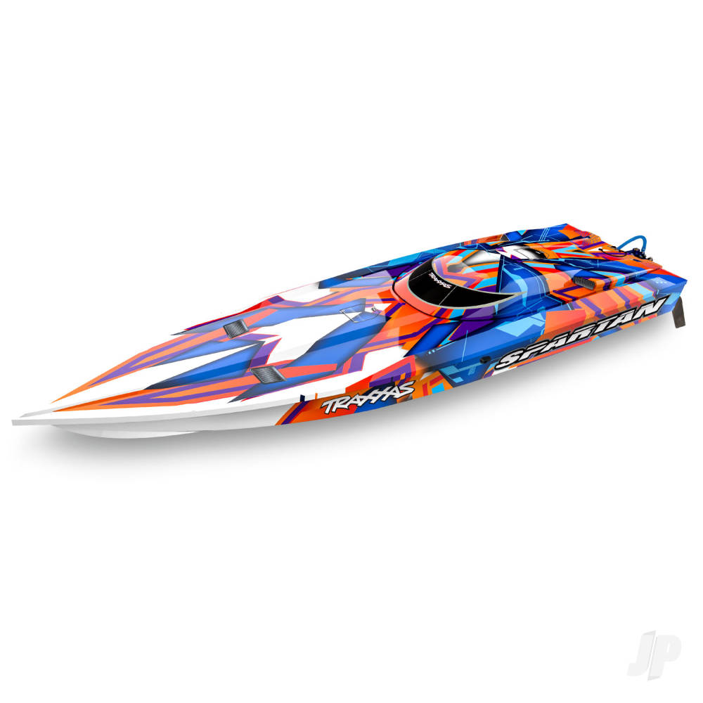 TRAXXAS Spartan VXL 1:10 36in Electric Brushless Race Boat, Orange  TRX57076-4-ORNGR  (supplier stock - available to order)