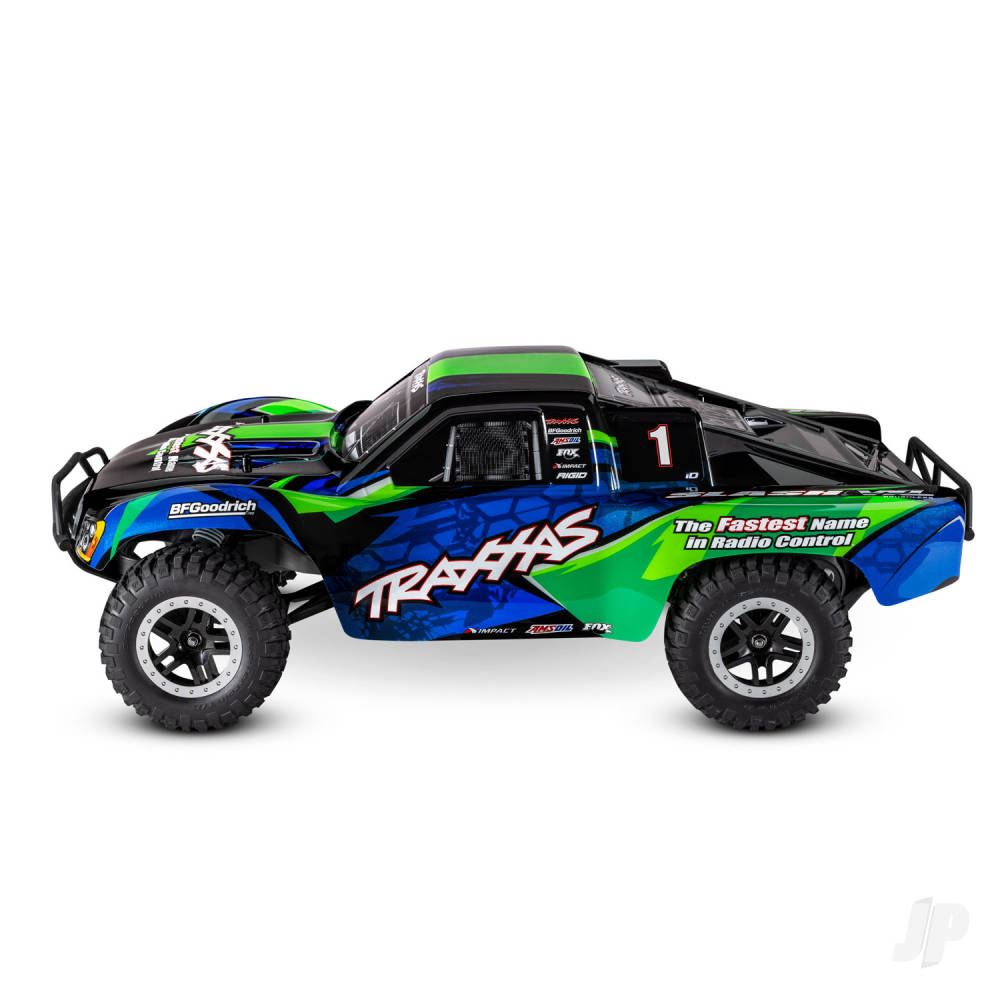 TRAXXAS Green Slash VXL 1:10 2WD RTR Brushless Electric Short Course Truck  TRX58076-74-GRN  (shadow stock)