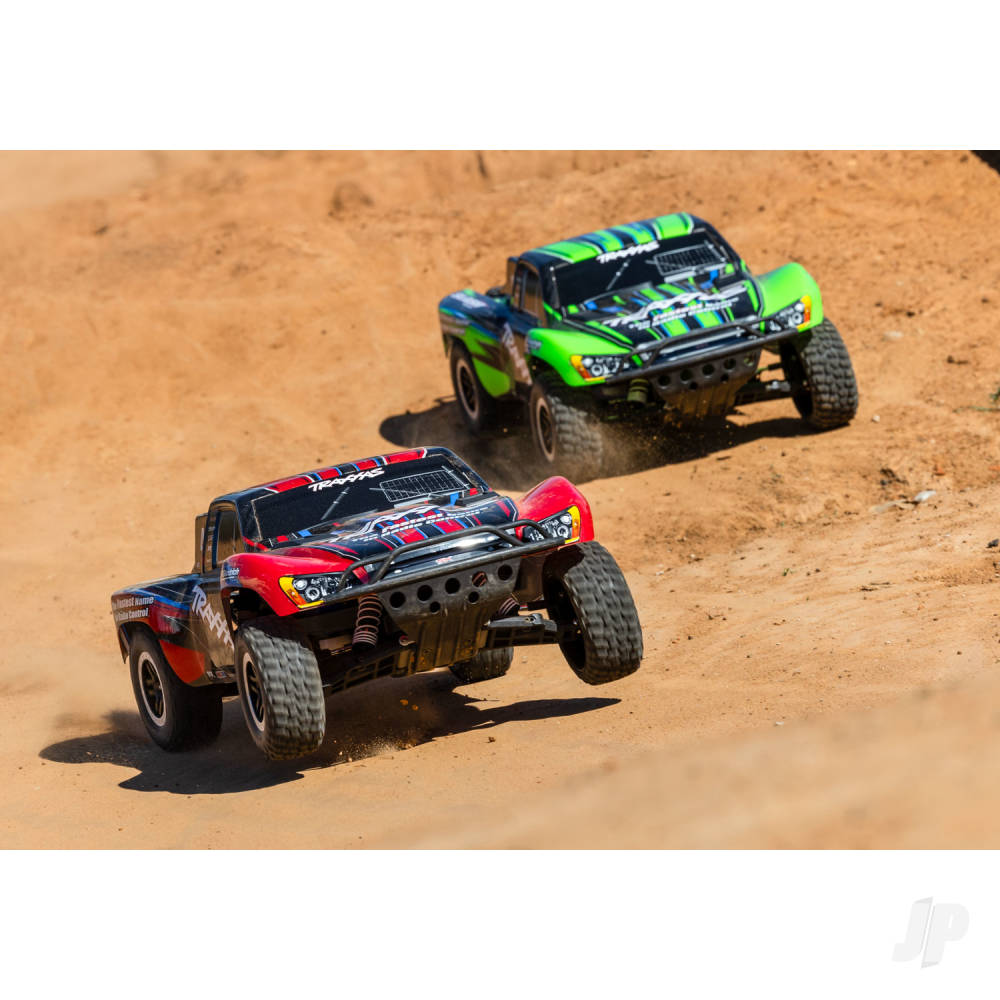 TRAXXAS Slash BL-2S 1:10 2WD RTR Brushless Electric Short Course Truck, Green (shadow stock)  TRX58134-4-GRN