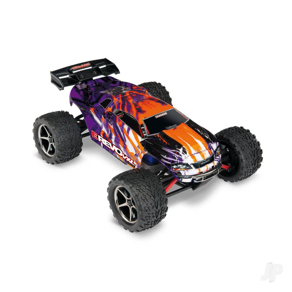 TRAXXAS E-Revo VXL 1:16 4X4 RTR Brushless Electric Racing Monster Truck  TRX71076-8-PRPL   (shadow stock)