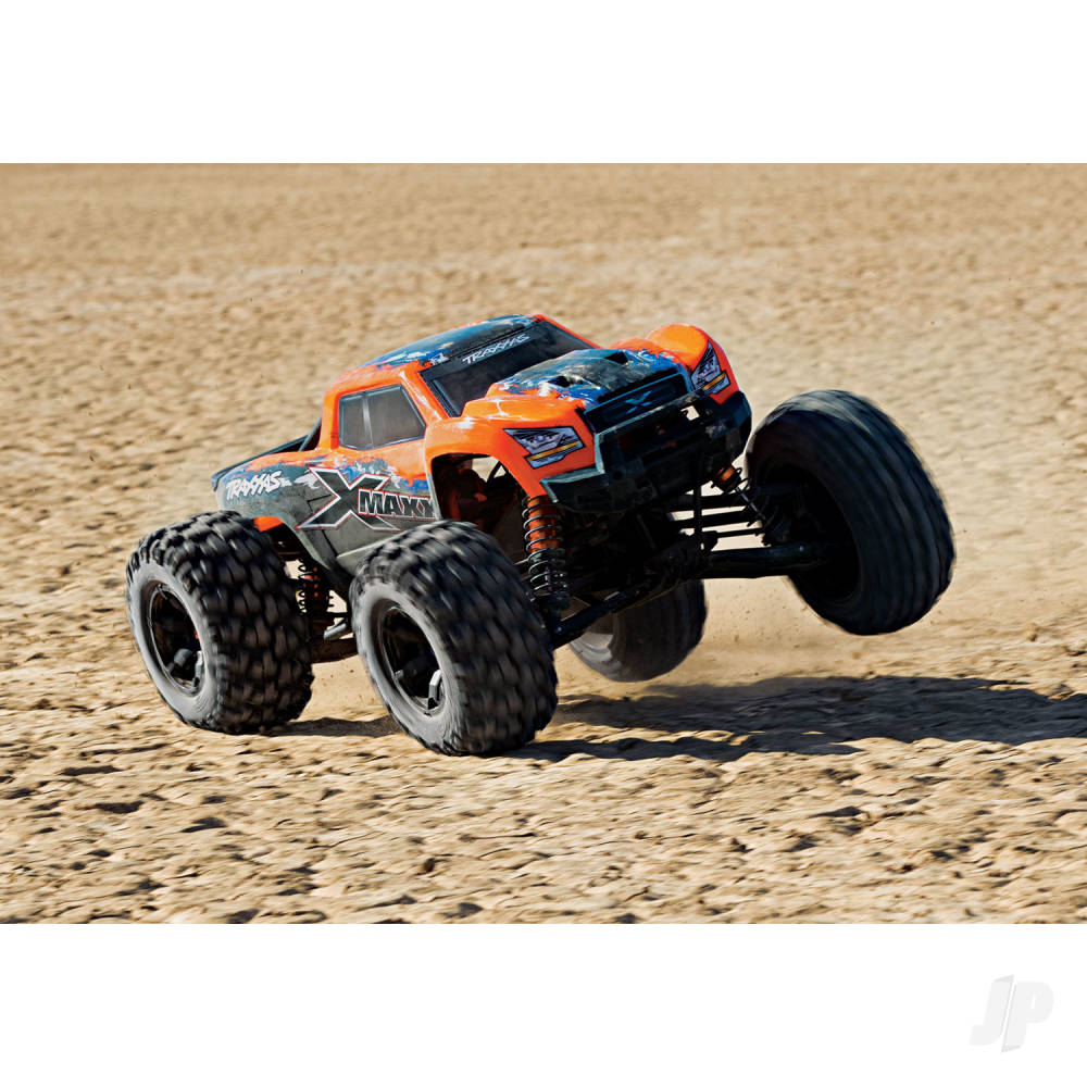 TRAXXAS X-Maxx 1:6 8S 4WD Electric Monster Truck, Solar Flare  TRX77086-4-SLRF (shadow stock 2-3 days)