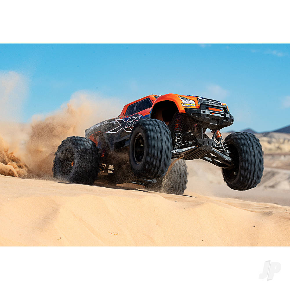 TRAXXAS X-Maxx 1:6 8S 4WD Electric Monster Truck, Solar Flare  TRX77086-4-SLRF (shadow stock 2-3 days)