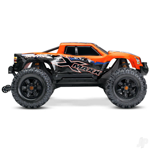 TRAXXAS X-Maxx 1:6 8S 4WD Electric Monster Truck, ORANGE  TRX77086-4-ORNGX (shadow stock 2-3 days)