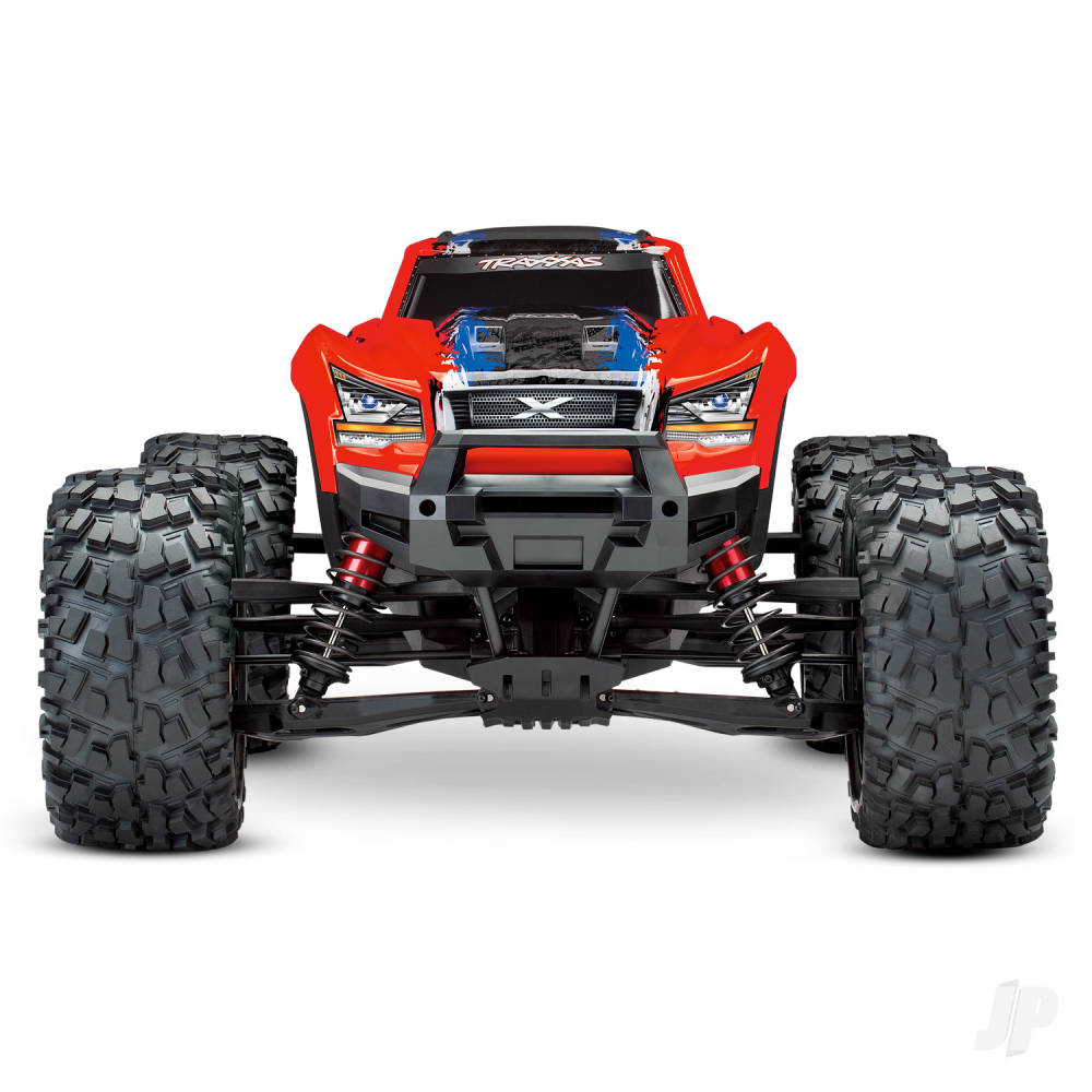 TRAXXAS X-Maxx 1:6 8S 4WD Electric Monster Truck, RED  TRX77086-4-REDX (shadow stock 2-3 days)