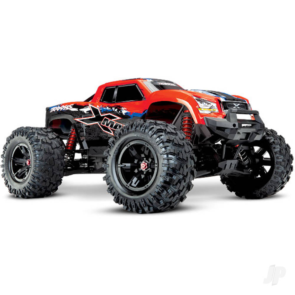 TRAXXAS X-Maxx 1:6 8S 4WD Electric Monster Truck, RED  TRX77086-4-REDX (shadow stock 2-3 days)