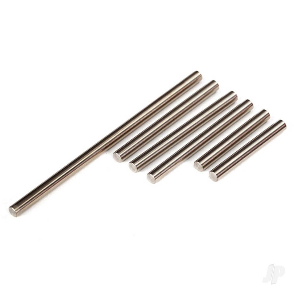 TRAXXAS X-MAXX Suspension pin Set, Front or Rear corner (hardened Steel), 4x85mm (1pc), 4x47mm (3 pcs), 4x33mm (2 pcs) (qty 4, #7740 required for complete Set)  TRX7740