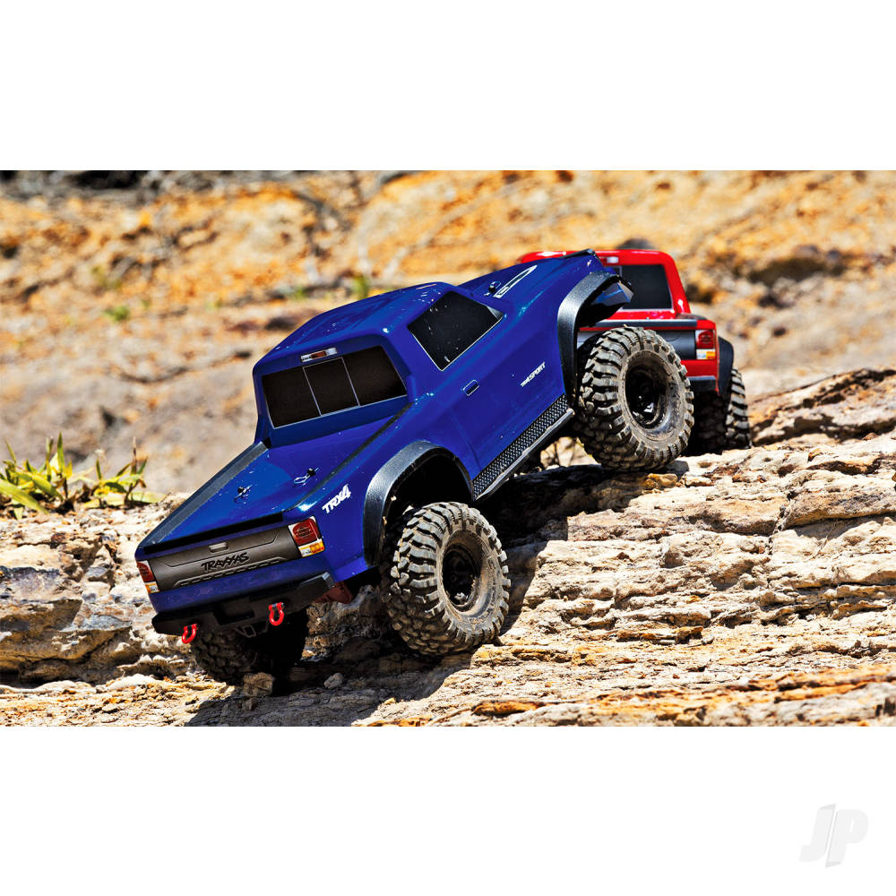 TRAXXAS BLUE TRX-4 Sport 1:10 4WD RTR camion cingolato elettrico TRX82024-4-BLUE (stock ombra)