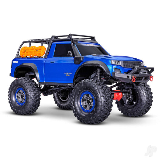 TRAXXAS TRX-4 Sport High Trail Edition 1:10 4WD Electric Trail Crawler, METALLIC BLUE  TRX82044-4-BLUE  (SHADOW STOCK)