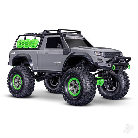 TRAXXAS TRX-4 Sport High Trail Edition 1:10 4WD Trail Crawler elettrico, GRIGIO TRX82044-4-GREY (SHADOW STOCK)