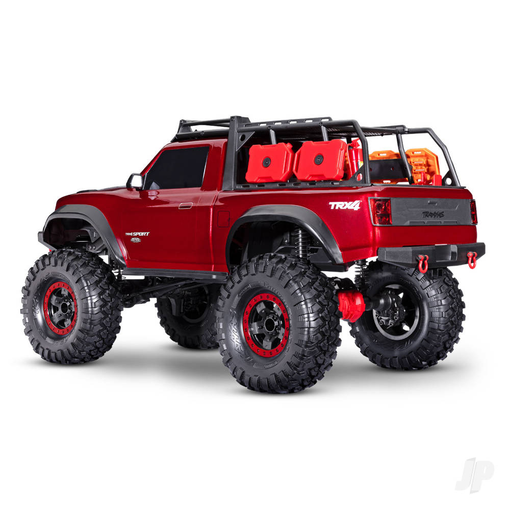 TRAXXAS TRX-4 Sport High Trail Edition 1:10 4WD Electric Trail Crawler, Metallic Red  TRX82044-4-RED  (SHADOW STOCK)