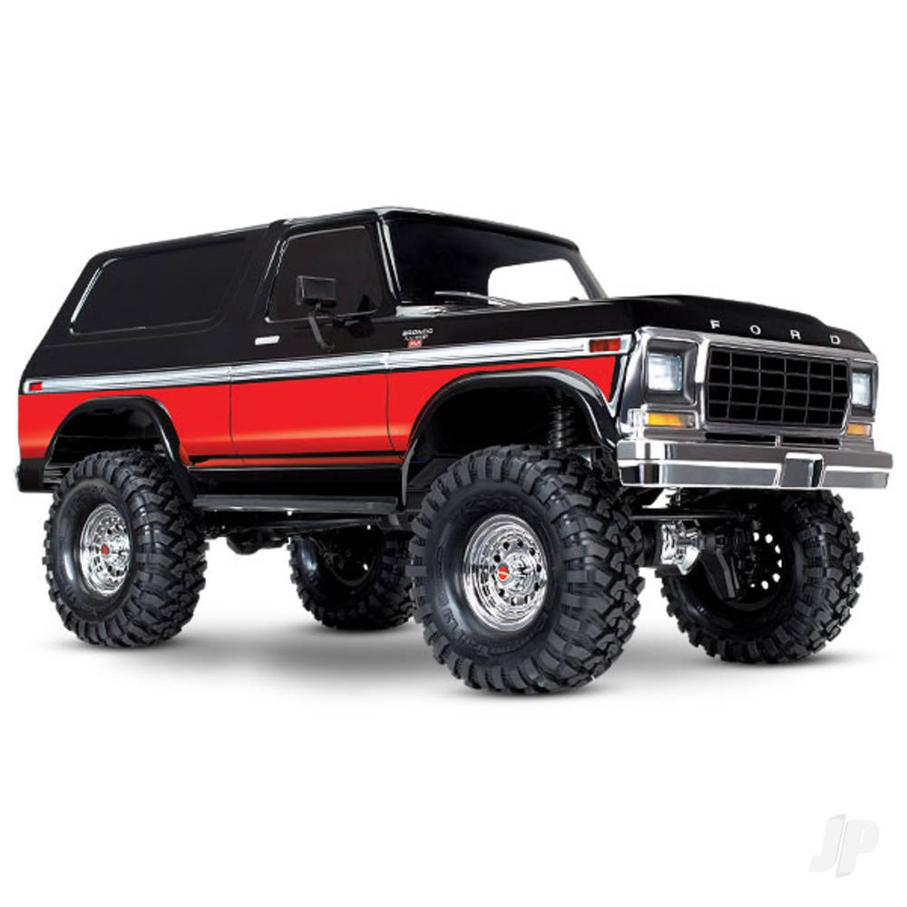 TRAXXAS TRX-4 Ford Bronco 1:10 4X4 Electric Trail Truck, RED  TRX82046-4-RED  (shadow stock)