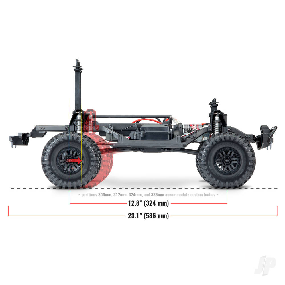 Traxxas TRX-4 Land Rover Defender 1:10 4X4 Electric Trail Crawler, Sand  TRX82056-4-SAND (shadow stock)